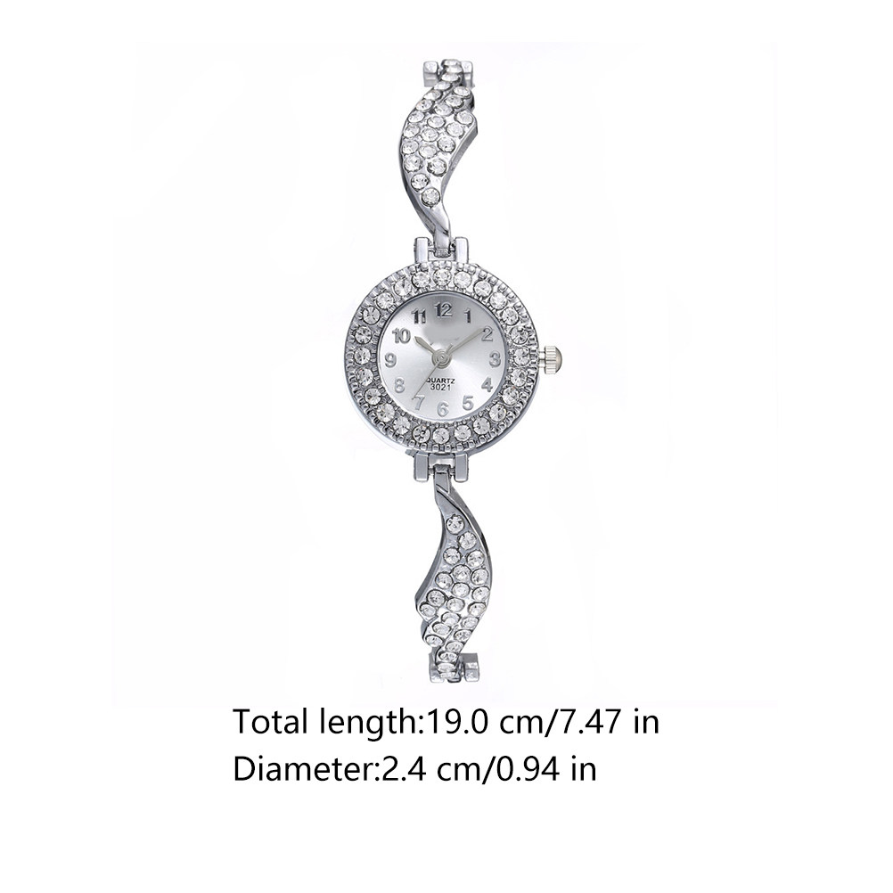 1 stuks dameshorloge met stras - Luxury Watch Gift For Her recensie en prijs