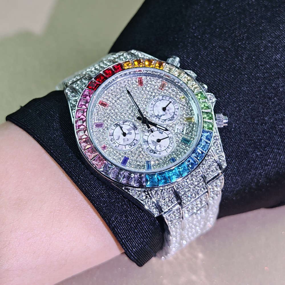 Hoge kwaliteit luxe ijskleurig - Luxury Watch Iceberg recensie en prijs