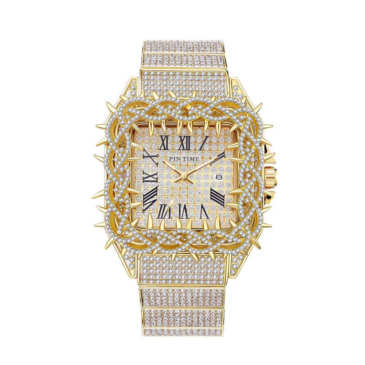 Iced Out Square Heren Quartz H - Luxury Watch Iceberg recensie en prijs