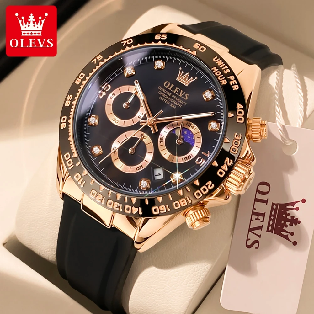 OLEVS 2875 Herenhorloges Chron - Luxury Watch Magazine recensie en prijs