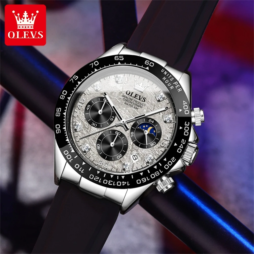 OLEVS 2875 Herenhorloges Chron - Luxury Watch Magazine recensie en prijs